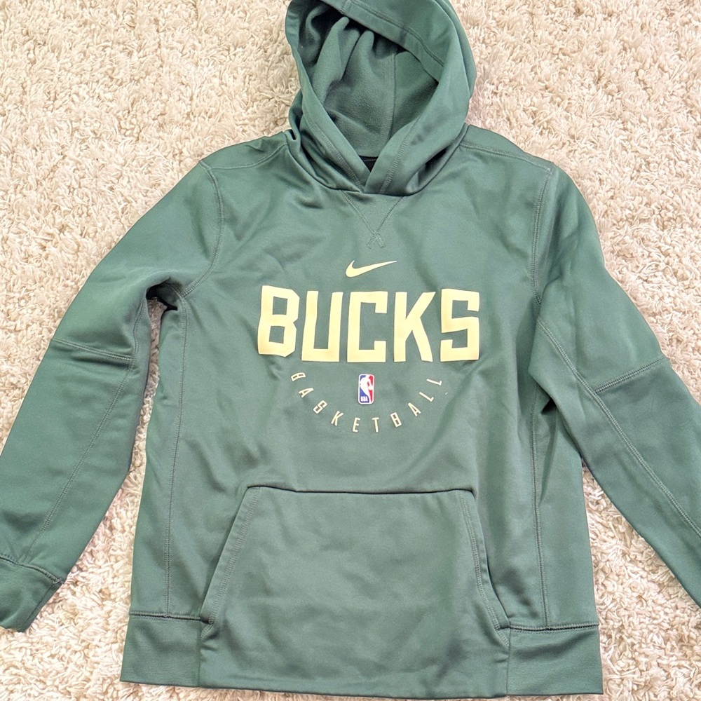 Nike Milwaukee Bucks NBA Dri-FIT Hoodie Youth L